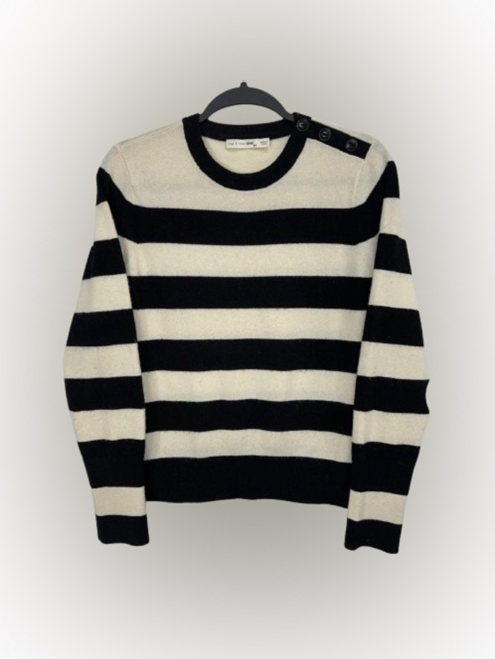 rag & bone, Wool & Cashmere Striped Sweater, M